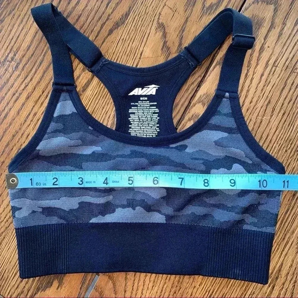 𝅺AVIA Sport Bra with Removal Pads Size Small - Picture 2 of 4